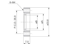 Bored-Blank-Flange-nonrotatable-tapped-s6