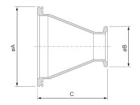 ISO-KF-Conical-Reducing-Adaptor-s