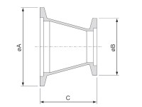 KF-KF-Conical-Reducing-Adaptor-s