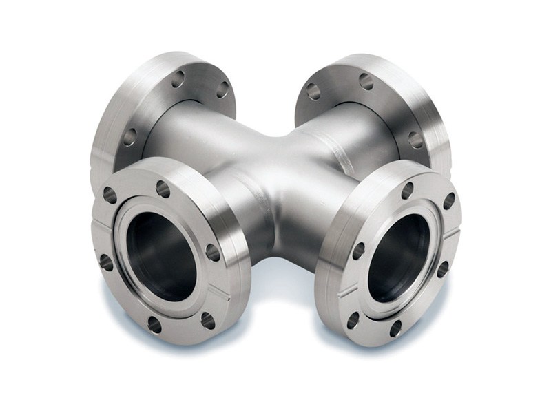cf-4-Way-Crosses-Two-Flange-Rotatable